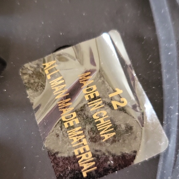 NIB Nova Kids Mini Disco Ball Size 12 Lace Up Boots Combat,Disco,box Has Damage - Picture 15 of 16